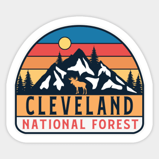 Cleveland national forest Sticker